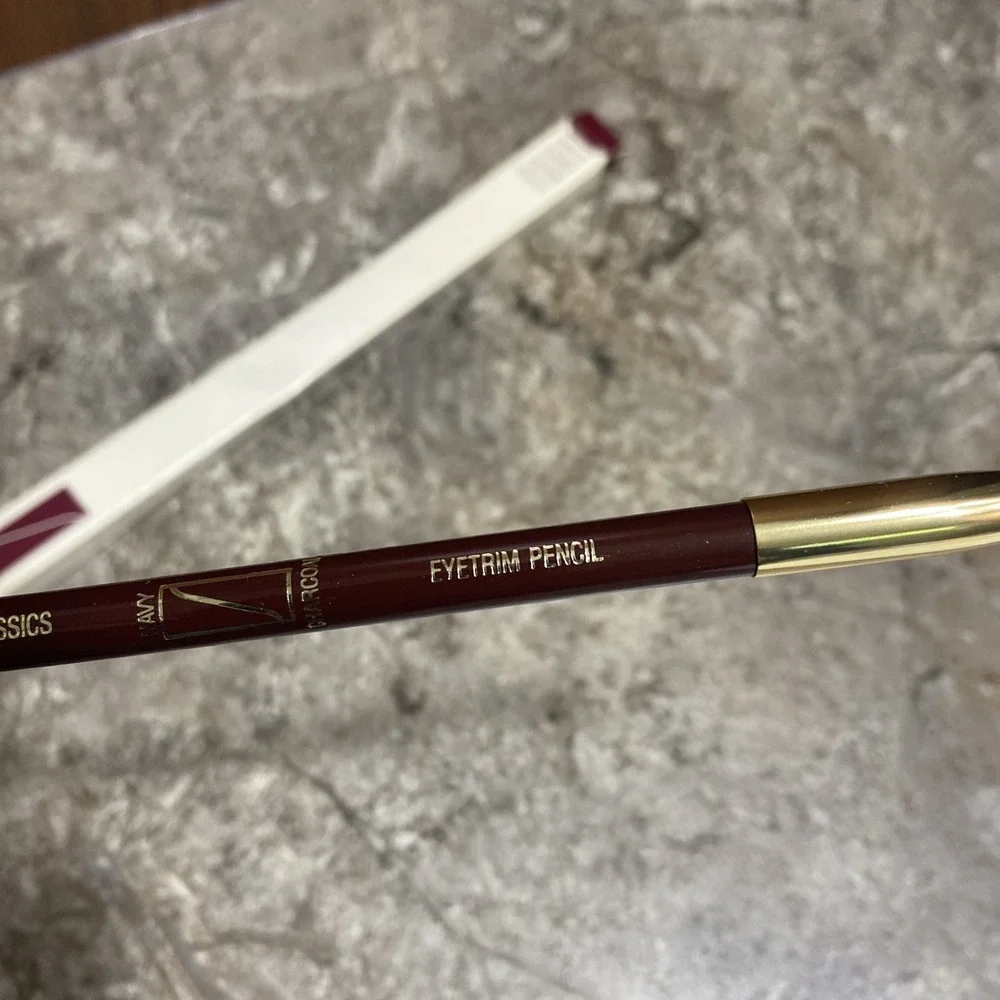 NIB Vtg Shaklee Classics Eyetrim Pencil Duo Navy‎ / Charcoal Eyeliner